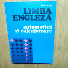 LIMBA ENGLEZA AUTOMATICA SI CALCULATOARE-MIHAELA BLANDU