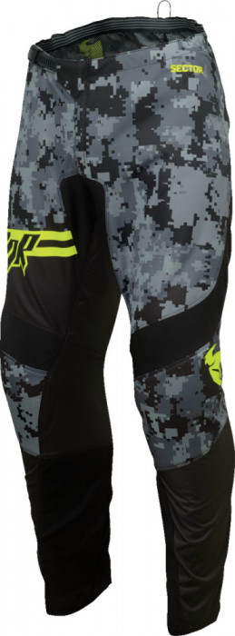 Pantaloni atv/cross Thor Sector Digi Camo, culoare negru/camo, marime 34 Cod Produs: MX_NEW 290111030PE