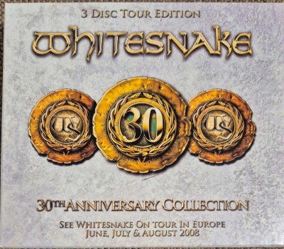 cd whitesnake 30th anniversary collection box 3cd foto