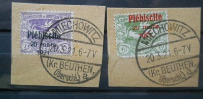 GERMANIA REICH SILEZIA SUPERIOARA,CU SUPRATIPAR, COTA 34$ foto