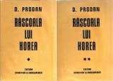 1557SPN Răscoala lui Horea de David Prodan, volumul I și II, 1979, cu semnătura olografă a prof Cantemir Rișcuția