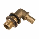Racord unghiular pentru rezervor + trecere butoi de ploaie AG1&quot;xStutzen1&quot;/25mm