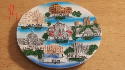 M3 C2 - Magnet frigider - Tematica turism - Italia - 28 foto