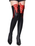 Ciorapi Eross Red Cross Straps XS/M Negru