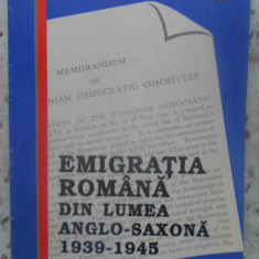 EMIGRATIA ROMANA DIN LUMEA ANGLO-SAXONA 1939-1945-VALERIU FLORIN DOBRINESCU