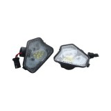 Cumpara ieftin Set 2 Lampi LED Sub Oglinda 6000K Mercedes Benz A B C E S W176 W204 W212 W221, RG Parts, Alb Rece, Fara Eroare