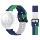 Curea silicon, compatibila Garmin Forerunner 165, telescoape Quick Release, WGB Trio
