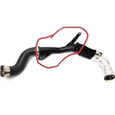Tub aer supraalimentare 144604018R Dacia / Renault. Nou si original RENAULT.