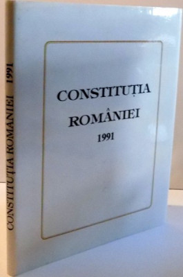 CONSTITUTIA ROMANIEI 1991 , 1992 foto