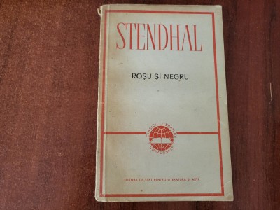 Rosu si negru de Stendhal foto