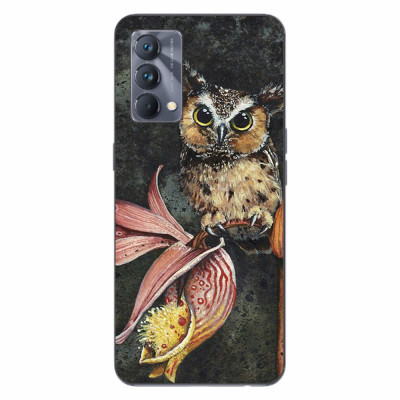 Husa Realme GT Master 5G Silicon Gel Tpu Model Owl Painted foto