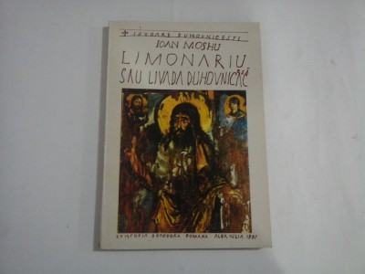 LIMONARIU sau LIVADA DUHOVNICEASCA - IOAN MOSHU foto