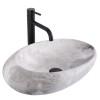 Lavoar pentru blat Rea Roxy C Stone L.GREY