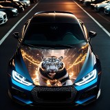 Folie Capota Auto &quot;Hood Art&quot; rezistenta la exterior, marime S (150 x 110cm) - Cod: AVX-CAPOTA-029S, AVEX