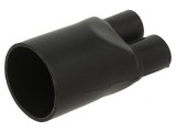Capac de Distribuție Termocontractibil Negru pentru Cabluri