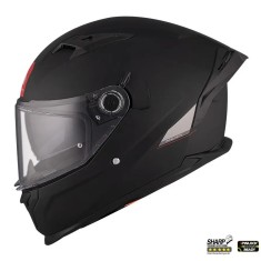 Casca integrala pentru scuter - motocicleta MT Braker SV A1 negru mat (ochelari soare integrati) &ndash; tip viziera: MT-V-28B &ndash; DKS435 &ndash; punctaj maxim SHAR