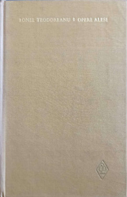 OPERE ALESE 2 LA MEDELENI 2-IONEL TEODOREANU-216001 foto