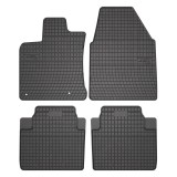 Covorase Cauciuc Nissan Qashqai I (J10) 2007-2013 Frogum, dedicate, impermeabile, bordura inalta 4cm, Negru