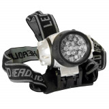 Lanterna de cap cu 19 LED-uri CREDD, include 3 x AAA R3, Arcas, Oem