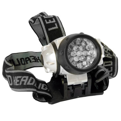 Lanterna de cap cu 19 LED-uri CREDD, include 3 x AAA R3, Arcas foto