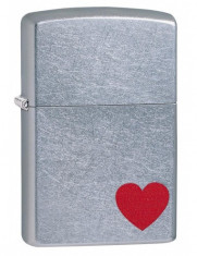 Bricheta Zippo 29060 Red Heart foto