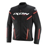 Cumpara ieftin Geaca (jacheta) motociclete barbati Racing/Roadster Ixon vara model Striker 2 AIR WP MS culoare: negru/alb/rosu, S