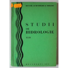 STUDII DE HIDROLOGIE , VOLUMUL XLIII , 1974
