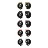 Set 5 Protectii anti-alunecare Kwmobile pentru casti Samsung Galaxy Buds FE, Multicolor, Silicon, KWM000025HI001C