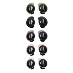 Set 5 Protectii anti-alunecare Kwmobile pentru casti Samsung Galaxy Buds FE, Multicolor, Silicon, KWM000025HI001C