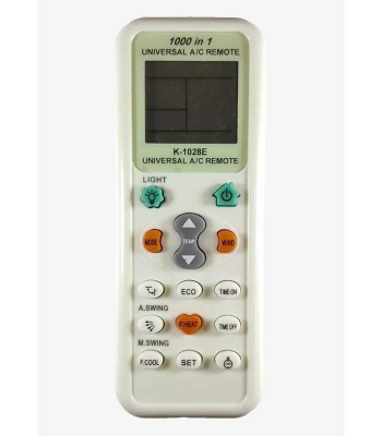 Telecomanda Aer Conditionat K-1028E Universala cu 1000 de coduri are aceleasi functii ca originala (246) foto