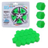 Set x 20 capace prezoane 17mm, rezistente pana la 300 grade C, silicon verde, China