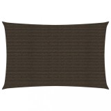 Panza Parasolar Dreptunghiulara HDPE 2.5x5m, Maro, Protectie UV, Permeabila