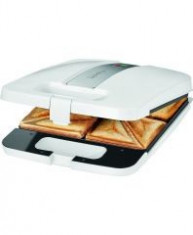 Sandwich-maker ST-3629 Clatronic 1200W alb foto