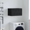 VidaXL Dulap de perete Stejar negru 60 x 36.5 x 35 cm Lemn compozit 879554