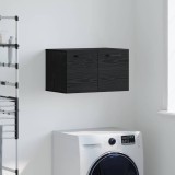 vidaXL Dulap de perete Stejar negru 60 x 36.5 x 35 cm Lemn compozit