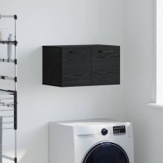 vidaXL Dulap de perete Stejar negru 60 x 36.5 x 35 cm Lemn compozit