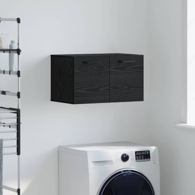 vidaXL Dulap de perete Stejar negru 60 x 36.5 x 35 cm Lemn compozit 879554 foto