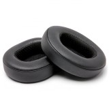 Set 2 bureti JZF pentru casti Skullcandy Crusher ANC EVO 3.0 / 2.0 / 360 / Hesh 3 / Venue, Over-Ear, Negru, Spuma cu memorie, Piele ecologica