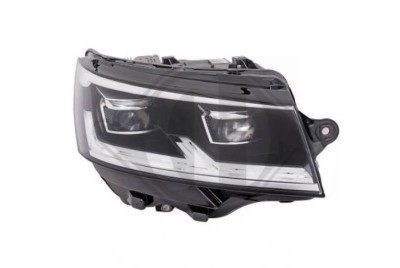 Far VW TRANSPORTER/MULTIVAN (T6.1), 04.2019-, partea dreapta, TYC, LED; electrical; fara LED module; fara unitate control LED; cu motor; LED, foto
