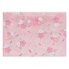 Mapă Plastic, Roz Floral, Glitter, 33x23.6cm, Oem