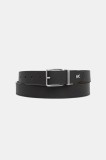 Michael Kors curea de piele cu doua fete culoarea negru, 39F5LBLY0L