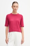 United Colors of Benetton pulover de l&acirc;nă culoarea roz, light, 11AHD10E6