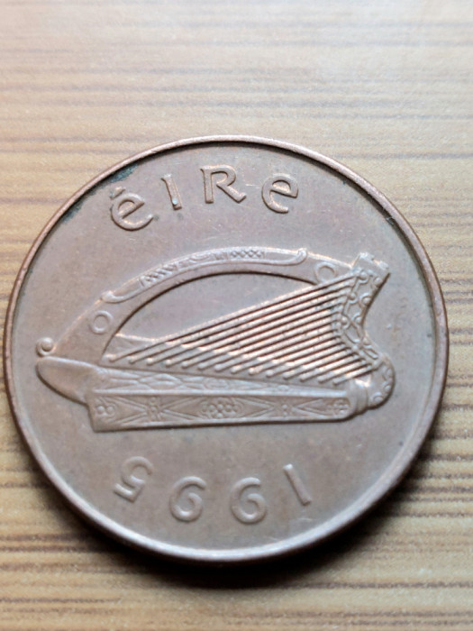 Moneda Irlanda 2 Pence anul 1995