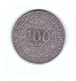 Moneda Africa de Vest 100 francs/franci 2023, stare foarte buna, curata