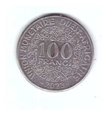 Moneda Africa de Vest 100 francs/franci 2023, stare foarte buna, curata