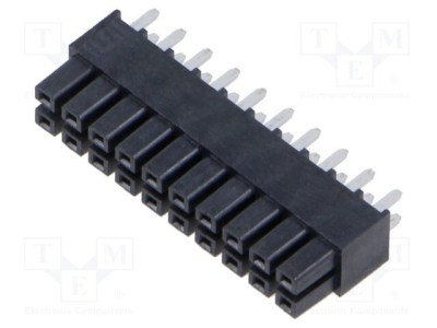 Conector PCB-PCB miniMATE mamă 20 PIN 2,54mm THT SAMTEC foto
