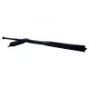Baston Telescopic Autoaparare IdeallStore&reg; Total Defence 65cm, Otel, Negru + Husa