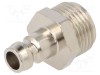 Conector rapid PNEUMAT ştuţ max. 15bar Filet G 3/8 exterior