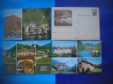 HOPCT LOT 2190 ASPECTE DIN ...JUD SIBIU -4 CARTI POSTALE-NECIRCULATE, Necirculata, Printata
