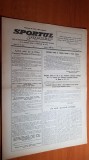 Sportul popular 31 iulie 1953-congresul mondial al tineretului in romania